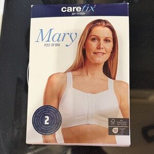 NWT CAREFIX BY TYTEX MARY Post-Op Compression Mastectomy Lumpectomy Bra Size L